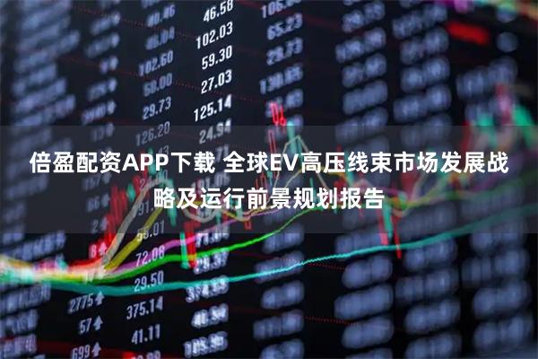 倍盈配资APP下载 全球EV高压线束市场发展战略及运行前景规划报告